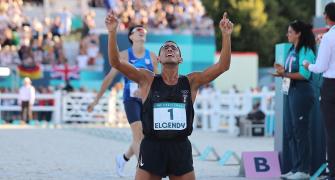 Egypt's Ahmed Elgendy wins men's Modern Pentathlon