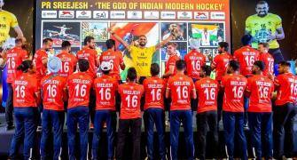 Sreejesh receives heroic farewell from Indian hockey