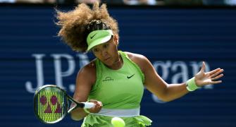 PIX: Naomi Osaka thrills with frills at US Open