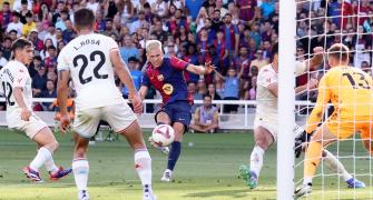 Barcelona's 7-goal blitz leaves Valladolid in ruins