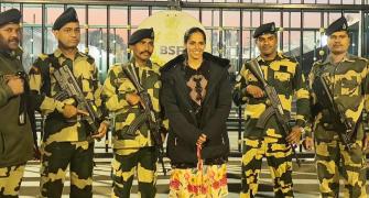 What's Saina Doing At Wagah?