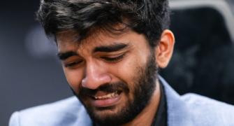 Tears of joy for Gukesh!