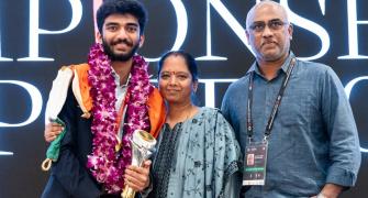 SEE: Gukesh, Mum, Dad & The Trophy