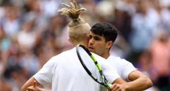 Wimbledon PIX: Alcaraz, Medvedev ease into 2nd round