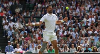 PICS: Djokovic overcomes spirited Fearnley challenge