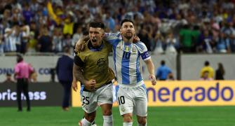 PIX: Argentina beat Ecuador on penalties, enter semis