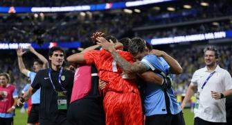 Uruguay stun Brazil on penalties, meet Colombia in SF