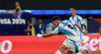 PIX: Argentina beat Canada to enter Copa America final