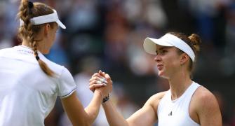 Wimbledon PIX: Rybakina, Krejcikova enter semis