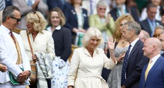 When A Queen Came To Watch Tennis