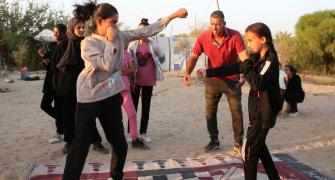 SEE: In war-torn Gaza, boxing coach emboldens girls