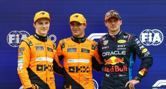 Norris takes Hungary pole in McLaren front row lockout