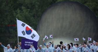 South Korea introduced as North Korea at Games opening