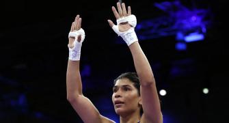 Nikhat Zareen enters pre-quarterfinals with gritty win