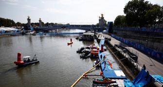 Men's triathlon postponed due to polluted Seine