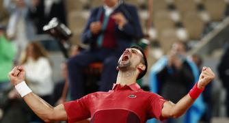 PICS: Djokovic, Zverev battle from the brink
