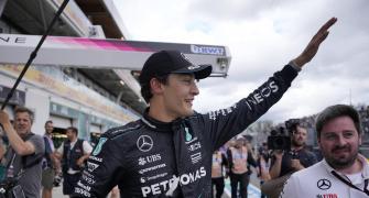 Russell on Canadian pole with same time as Verstappen