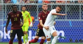 Belgium stunned by Slovakia after VAR decisions