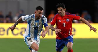 Copa America: Messi frustrated but Argentina through