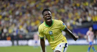 Copa America: Vinicius brace as Brazil rout Paraguay