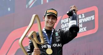Mercedes' Russell wins tense Austrian F1 Grand Prix