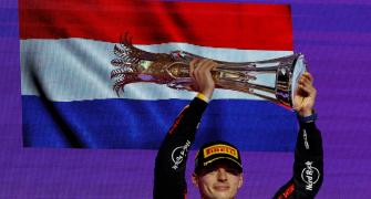F1 PIX: Verstappen takes his 100th podium in Saudi