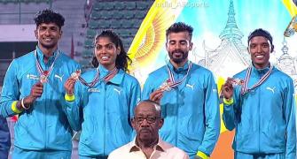 Asian C'ships: India mixed relay team bag gold, but...