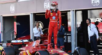 F1: Ferrari's Leclerc takes pole at home Grand Prix