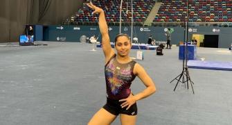 Dipa Karmakar wins historic gold at Asian C'ships