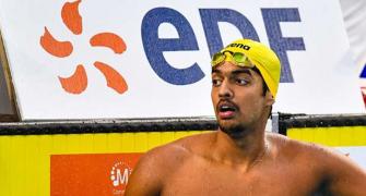 Srihari Nataraj wins silver at Mare Nostrum swimming
