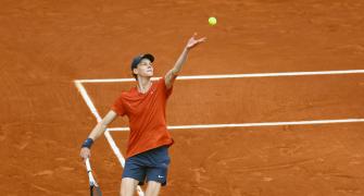 French Open PIX: Sinner, Jabeur ease into 2nd round