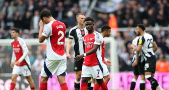 Newcastle stuns Arsenal, blows title race wide open