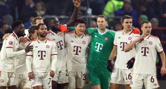 Bundesliga PIX: Bayern win; champions Leverkusen held