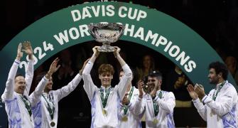 PICS: Italy win second straight Davis Cup crown