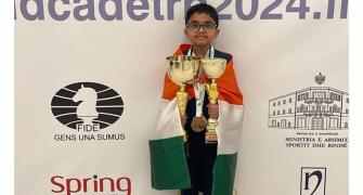 Divith Reddy is Under-8 World Cadets Champion