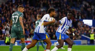 EPL PIX: Brighton stun Spurs; Chelsea, United held