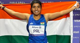 Historic! Preeti bags bronze in 200m T35 event