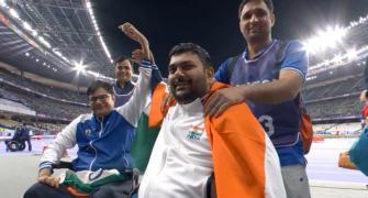 Amit Saroha gets 'gurudakshina' at Paris Paralympics