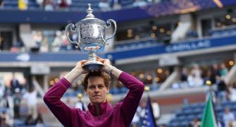 PICS: Sinner holds off Taylor Fritz for US Open crown