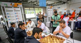 India off to a bang at Chess Olympiad!