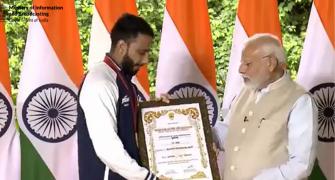 SEE: PM Modi honours Paralympic medallists