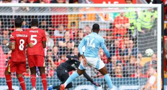 EPL PIX: Forest stun Liverpool; City, United win