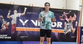 Young Indian shuttler sweeps European tournaments