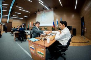 Candidates Chess: Anand draws with Svidler; Karjakin new challenger -  Rediff.com