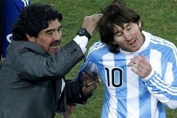 Messi fails to match Maradona success in Argentina shirt - Rediff.com