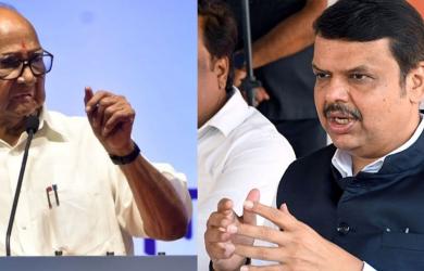 BJP MLA's slur triggers NCP-SP protest, Pawar dials Fadnavis