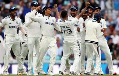 Siraj helps India snatch Oval win in final-day drama