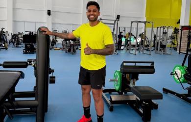 'Can't wait to be back...' Surya sweats it out in gym!