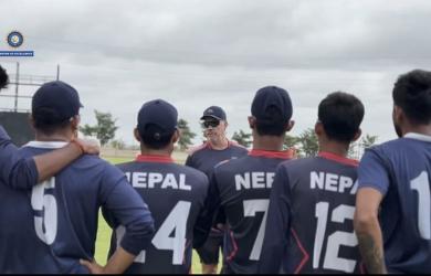 Nepal cricketers hone skills at BCCI facility