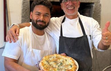 SEE: Rishabh Pant's Pizza-Making Masterclass